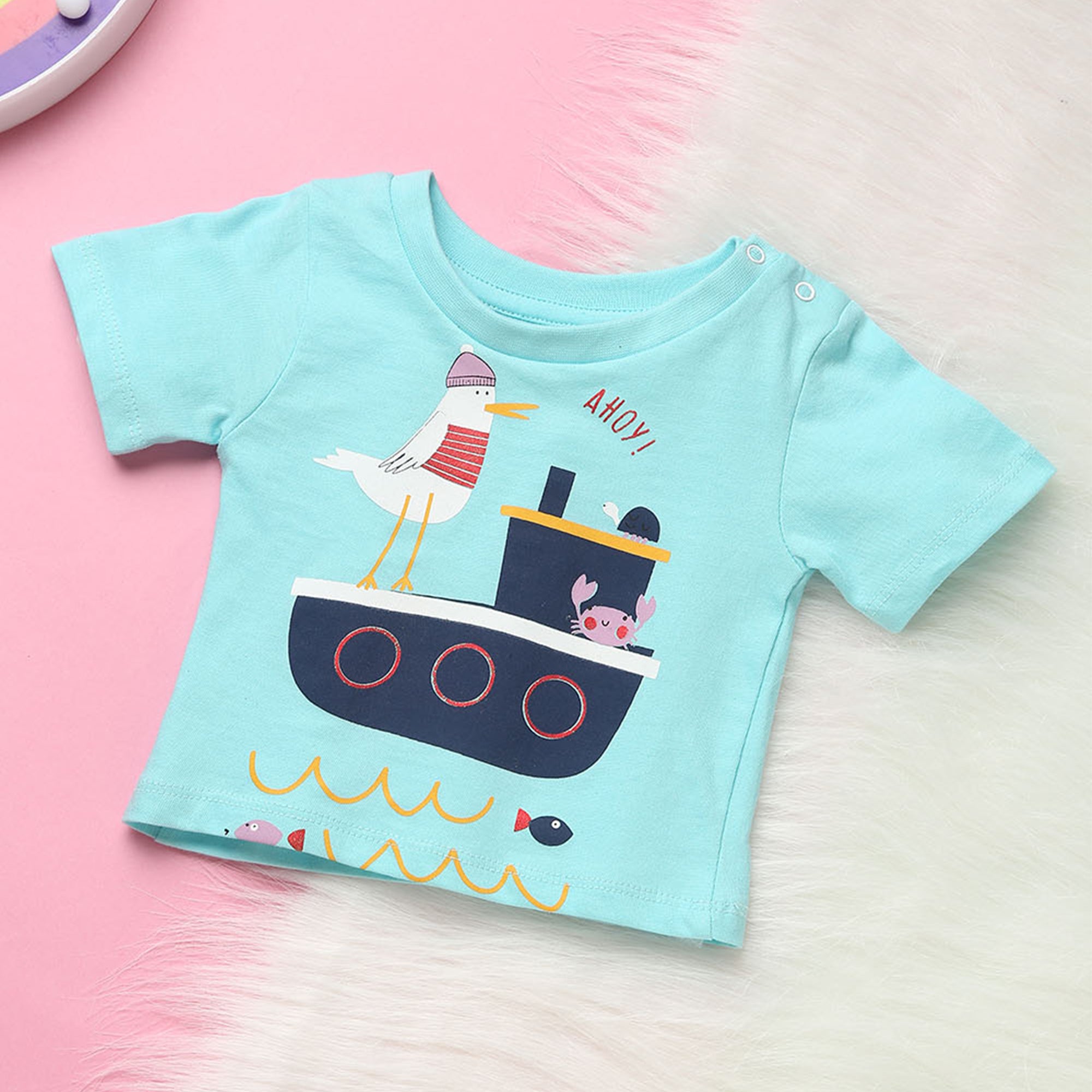 NAVAL BOAT BOYS TSHIRT