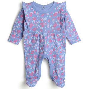 BUBBLE AOP GIRLS SLEEPSUIT