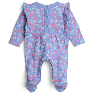 BUBBLE AOP GIRLS SLEEPSUIT