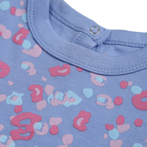 BUBBLE AOP GIRLS SLEEPSUIT