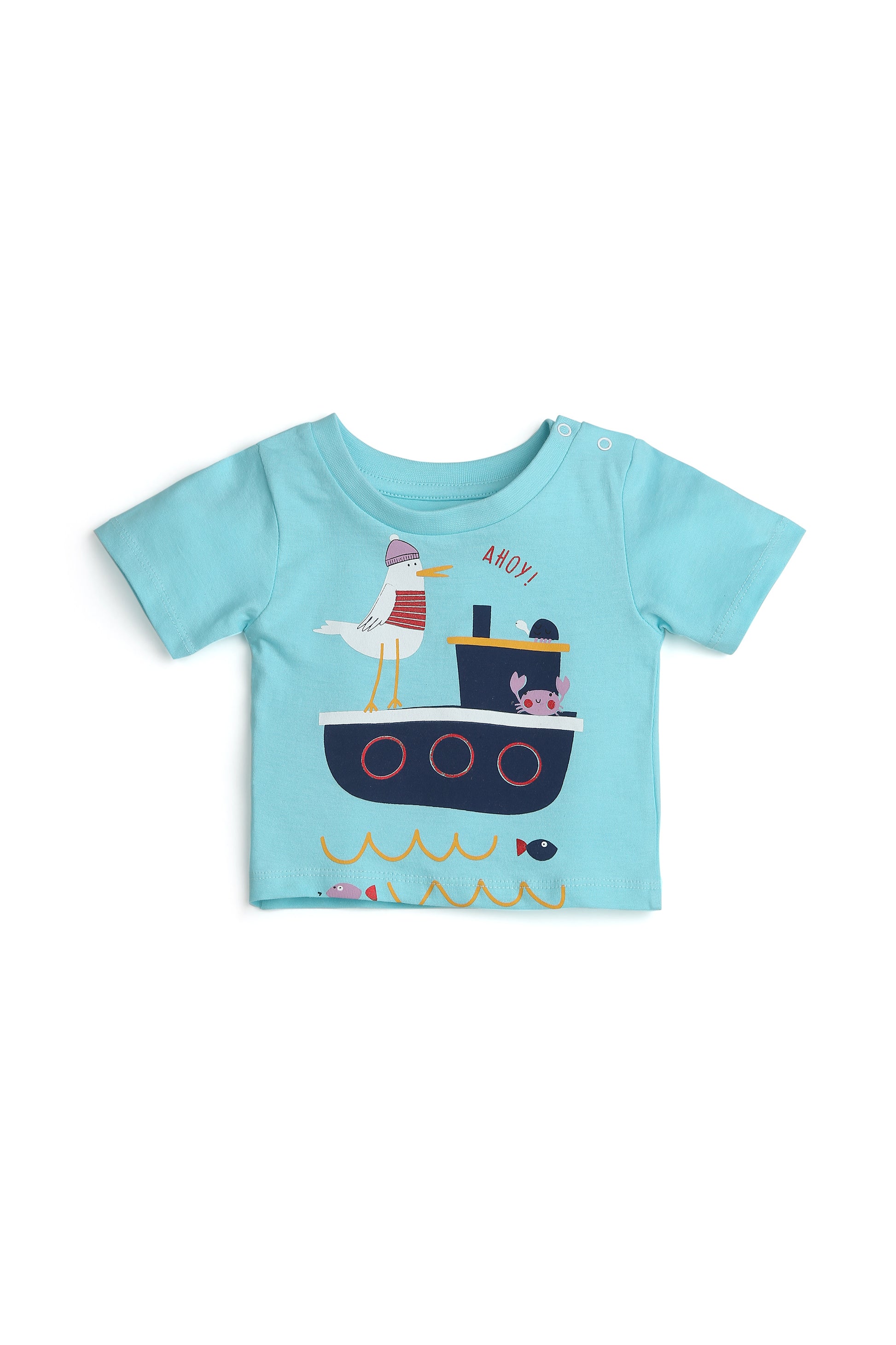 NAVAL BOAT BOYS TSHIRT